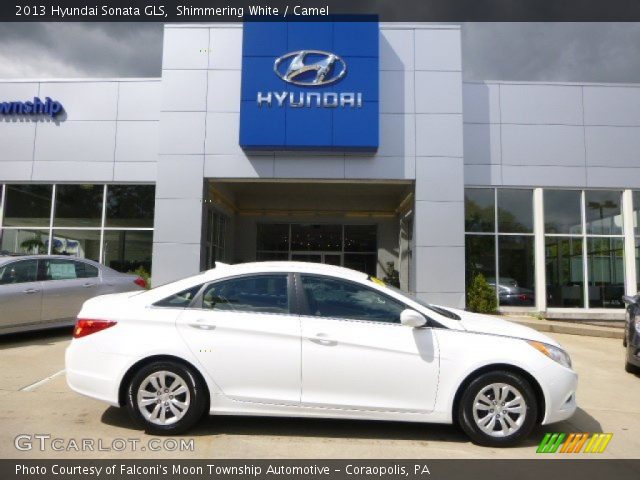 2013 Hyundai Sonata GLS in Shimmering White