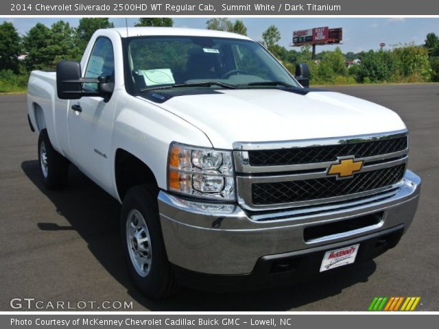 2014 Chevrolet Silverado 2500HD WT Regular Cab in Summit White