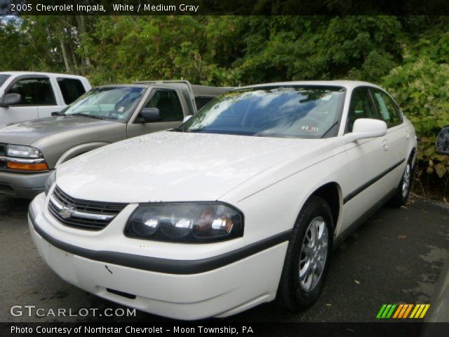 2005 Chevrolet Impala  in White