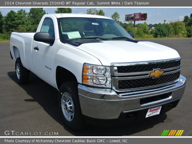 2014 Chevrolet Silverado 2500HD WT Regular Cab in Summit White