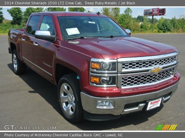 2014 Chevrolet Silverado 1500 LTZ Crew Cab in Deep Ruby Metallic