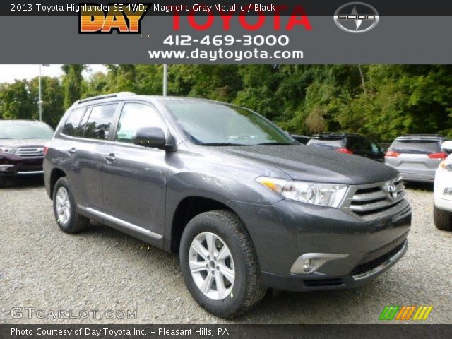2013 Toyota Highlander SE 4WD in Magnetic Gray Metallic