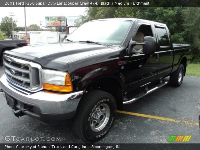 2001 Ford F250 Super Duty Lariat Super Crew 4x4 in Black