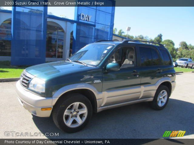 2003 Suzuki Grand Vitara  in Grove Green Metallic