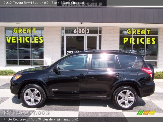 2012 Toyota RAV4 Sport 4WD in Black