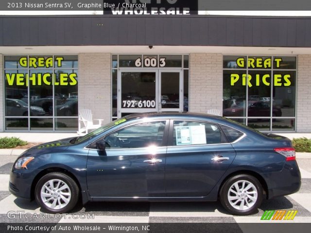 2013 Nissan Sentra SV in Graphite Blue