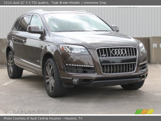 2010 Audi Q7 3.0 TDI quattro in Teak Brown Metallic