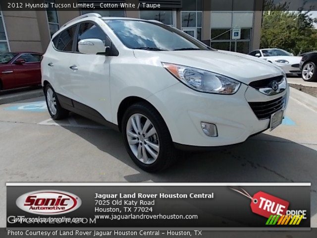 2012 Hyundai Tucson Limited in Cotton White