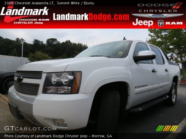 2008 Chevrolet Avalanche LT in Summit White