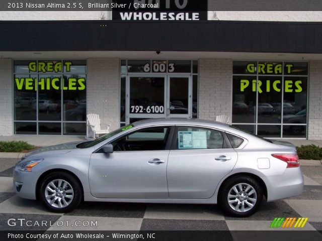 2013 Nissan Altima 2.5 S in Brilliant Silver