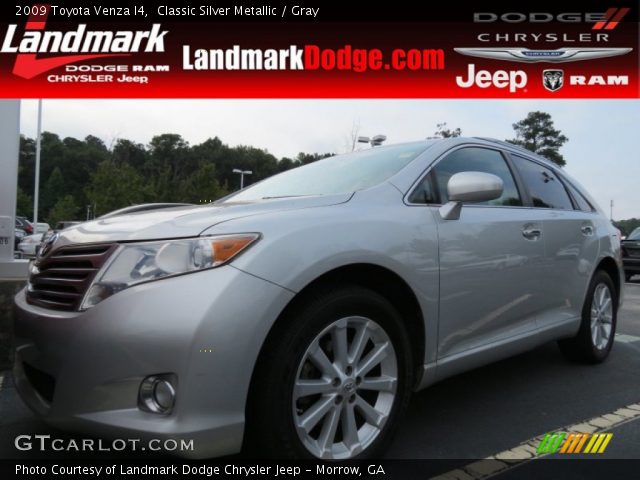 2009 Toyota Venza I4 in Classic Silver Metallic