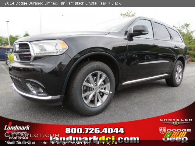 2014 Dodge Durango Limited in Brilliant Black Crystal Pearl
