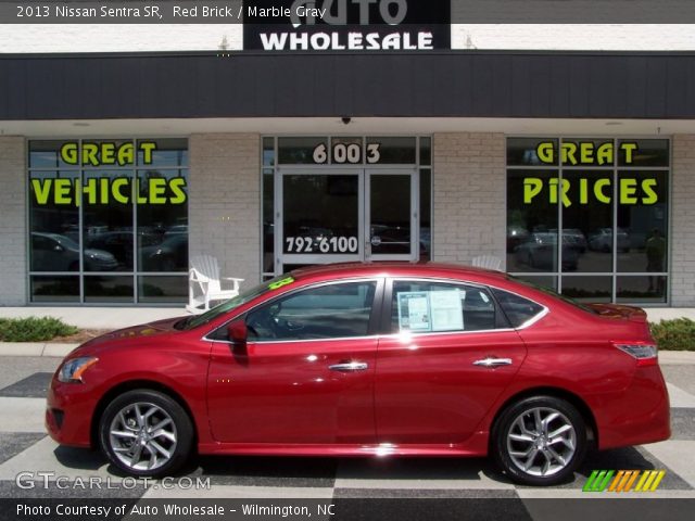 2013 Nissan Sentra SR in Red Brick