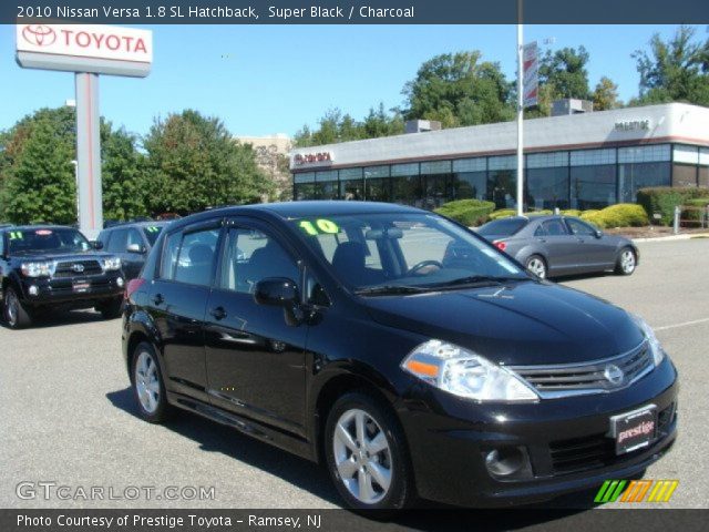 2010 Nissan Versa 1.8 SL Hatchback in Super Black