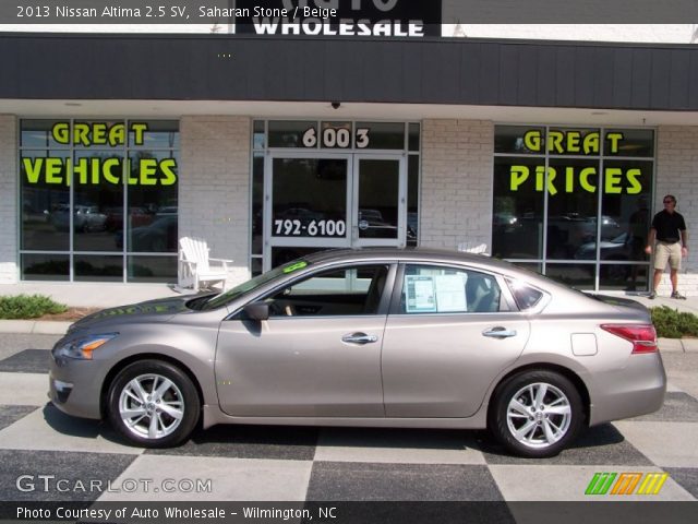 2013 Nissan Altima 2.5 SV in Saharan Stone