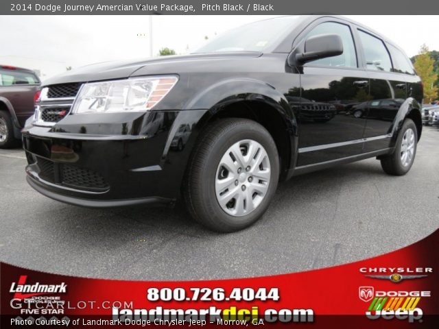 2014 Dodge Journey Amercian Value Package in Pitch Black