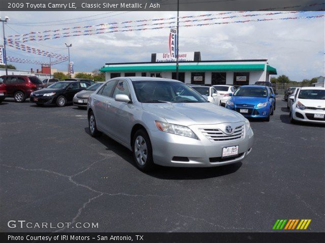 2009 Toyota Camry LE in Classic Silver Metallic