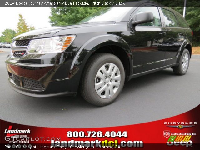 2014 Dodge Journey Amercian Value Package in Pitch Black