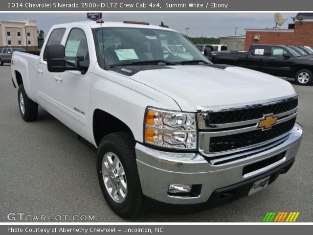 2014 Chevrolet Silverado 3500HD LTZ Crew Cab 4x4 in Summit White