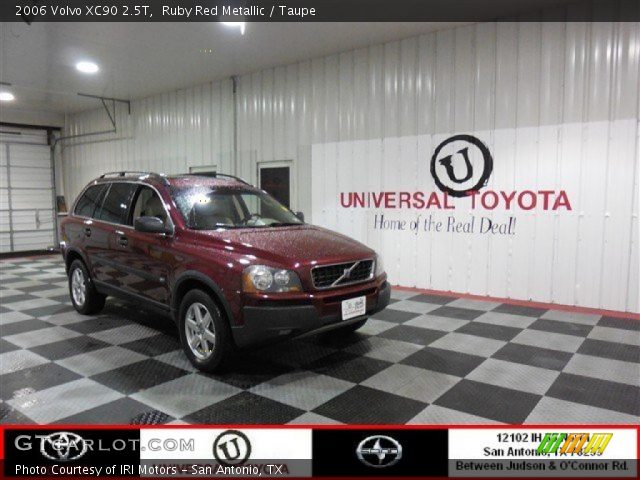 2006 Volvo XC90 2.5T in Ruby Red Metallic