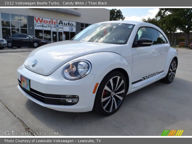 2012 Volkswagen Beetle Turbo in Candy White