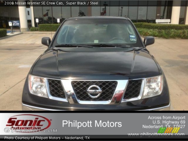 2008 Nissan Frontier SE Crew Cab in Super Black