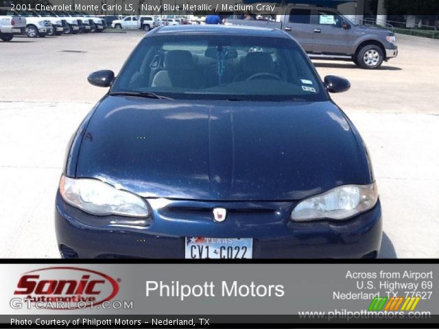 2001 Chevrolet Monte Carlo LS in Navy Blue Metallic