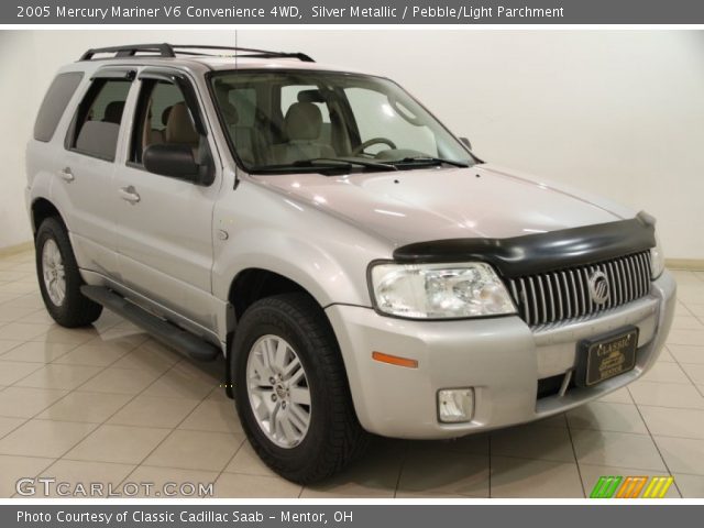 2005 Mercury Mariner V6 Convenience 4WD in Silver Metallic