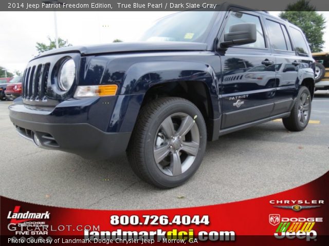2014 Jeep Patriot Freedom Edition in True Blue Pearl