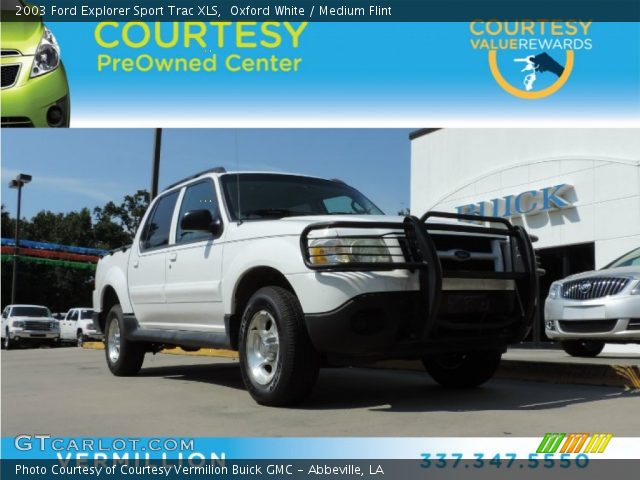 2003 Ford Explorer Sport Trac XLS in Oxford White