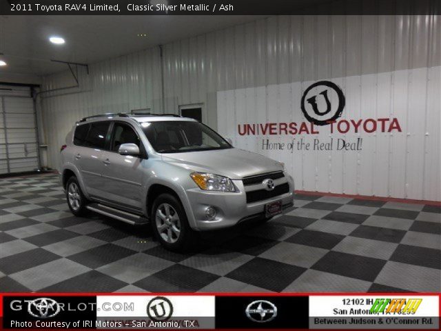 2011 Toyota RAV4 Limited in Classic Silver Metallic