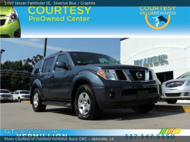 2007 Nissan Pathfinder SE in Silverton Blue
