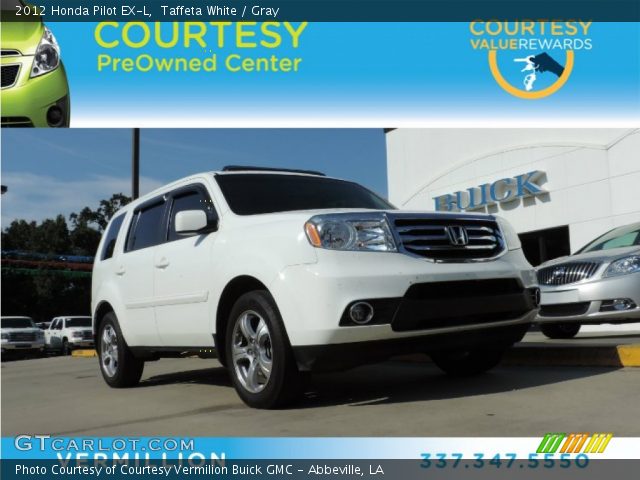 2012 Honda Pilot EX-L in Taffeta White