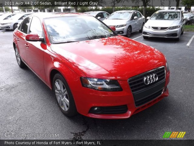 2011 Audi A4 2.0T Sedan in Brilliant Red