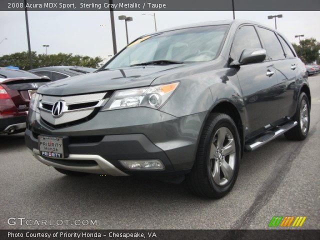 2008 Acura MDX Sport in Sterling Gray Metallic