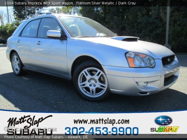 2004 Subaru Impreza WRX Sport Wagon in Platinum Silver Metallic