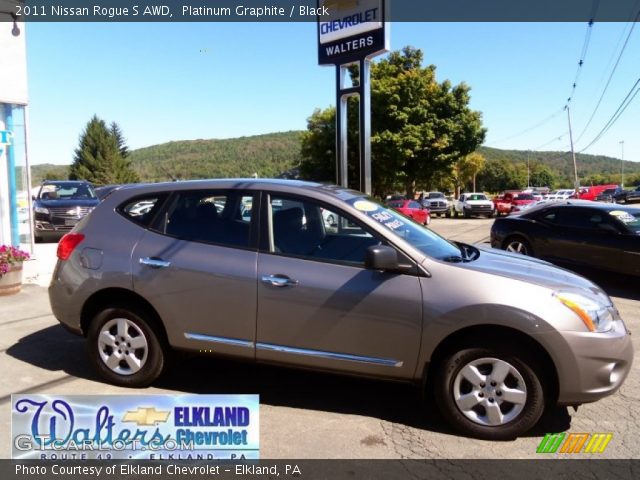 2011 Nissan Rogue S AWD in Platinum Graphite