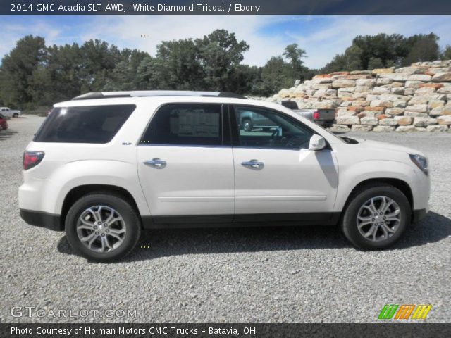 2014 GMC Acadia SLT AWD in White Diamond Tricoat