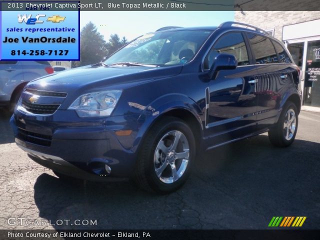 2013 Chevrolet Captiva Sport LT in Blue Topaz Metallic