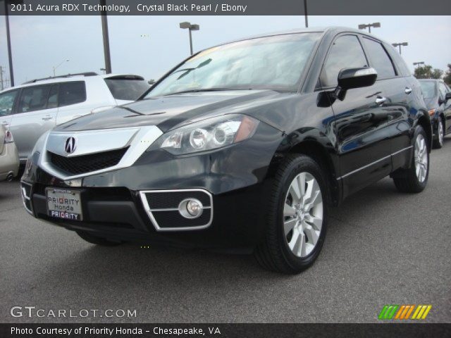 2011 Acura RDX Technology in Crystal Black Pearl