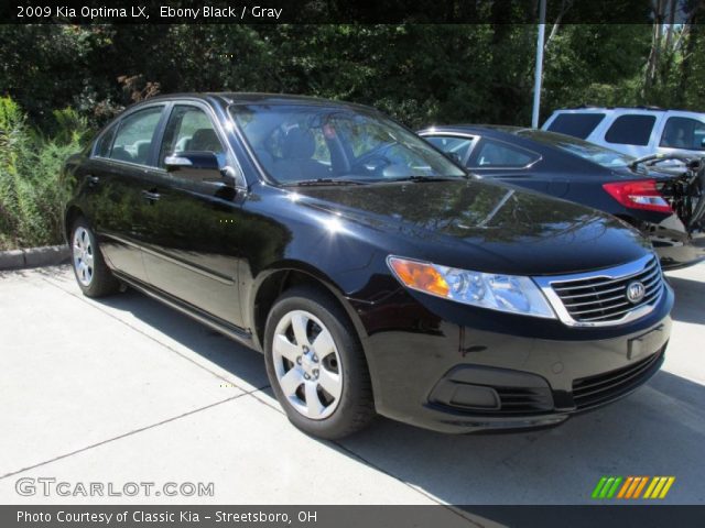 2009 Kia Optima LX in Ebony Black