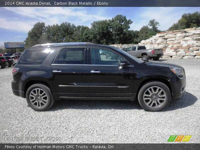 2014 GMC Acadia Denali in Carbon Black Metallic