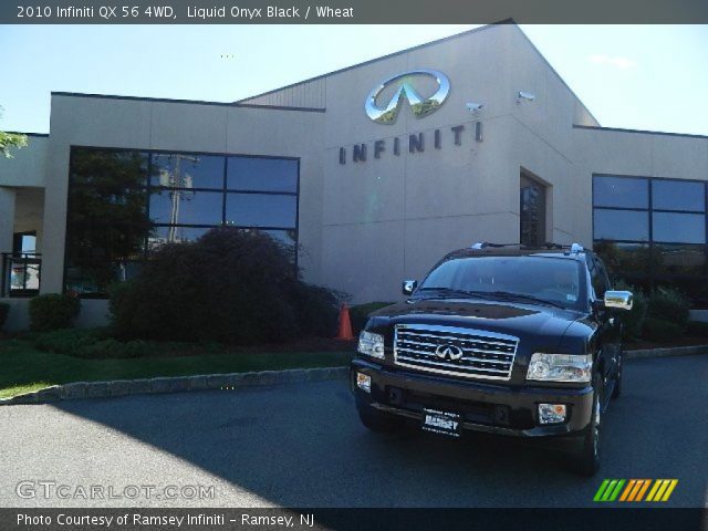 2010 Infiniti QX 56 4WD in Liquid Onyx Black
