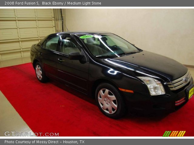 2008 Ford Fusion S in Black Ebony
