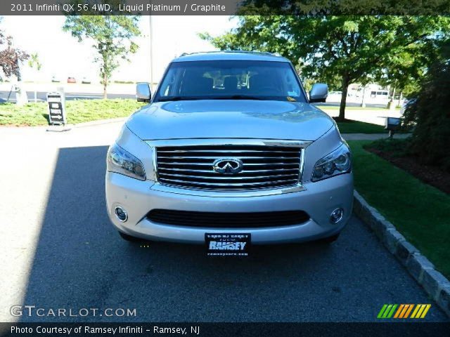 2011 Infiniti QX 56 4WD in Liquid Platinum