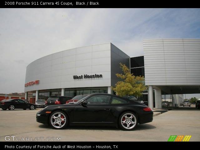 2008 Porsche 911 Carrera 4S Coupe in Black