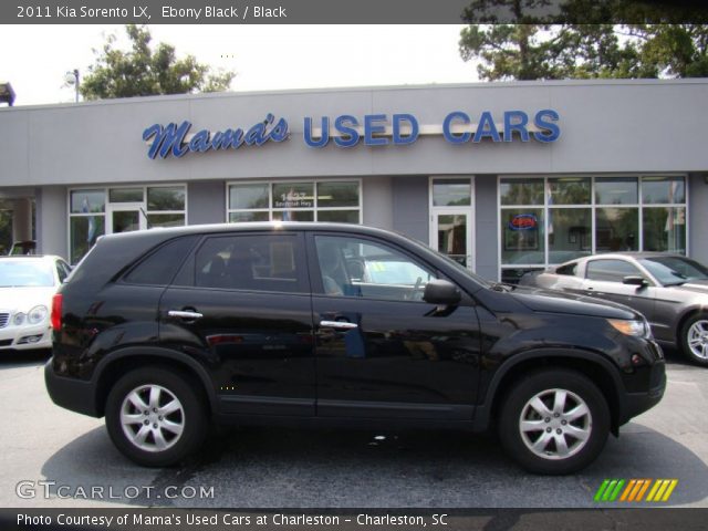 2011 Kia Sorento LX in Ebony Black