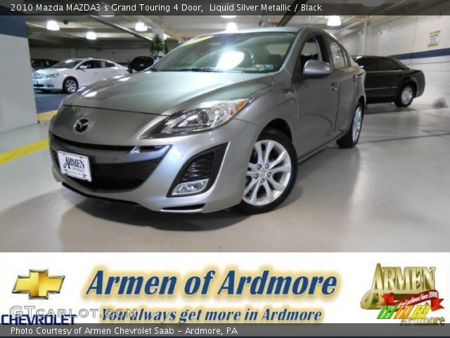 2010 Mazda MAZDA3 s Grand Touring 4 Door in Liquid Silver Metallic