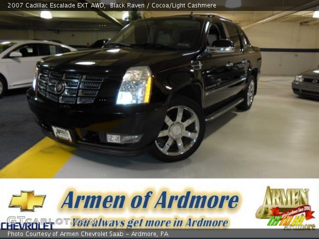 2007 Cadillac Escalade EXT AWD in Black Raven