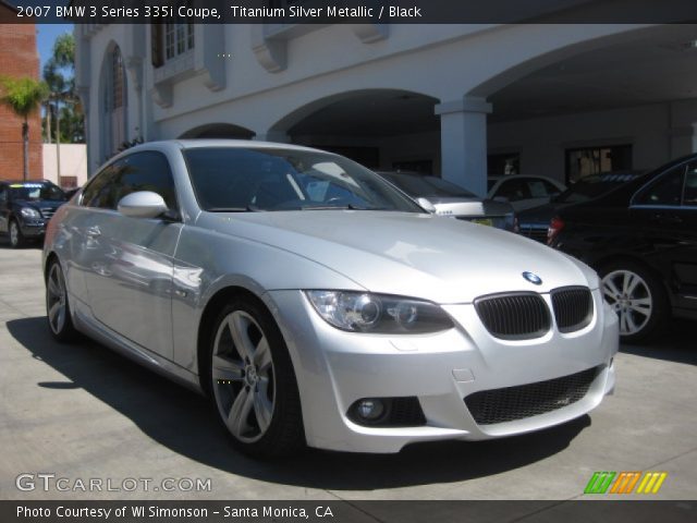 2007 BMW 3 Series 335i Coupe in Titanium Silver Metallic